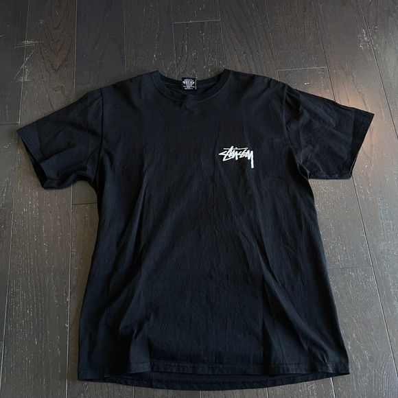 RARE Stussy Kittens cats Tee Black Midnight tshirt size medium - Picture 2 of 6